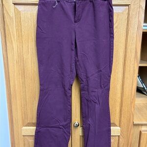 Old Navy Purple Boot Cut Pants